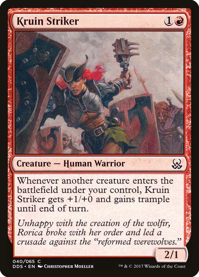 Kruin Striker [Duel Decks: Mind vs. Might] | Card Citadel