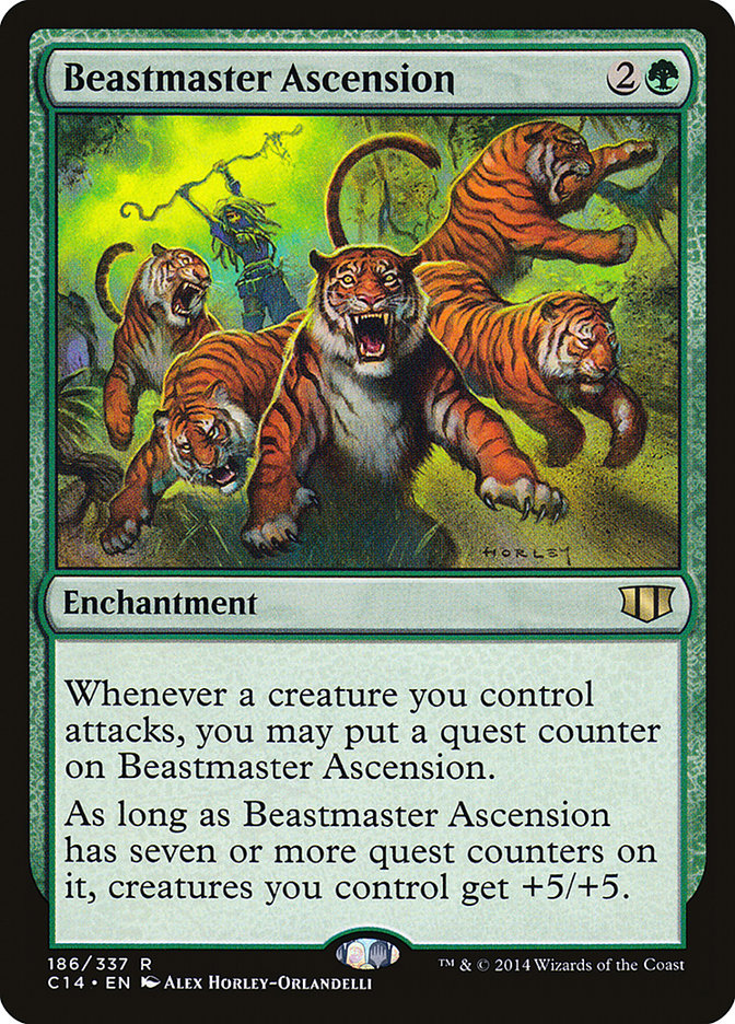 Beastmaster Ascension [Commander 2014] | Card Citadel