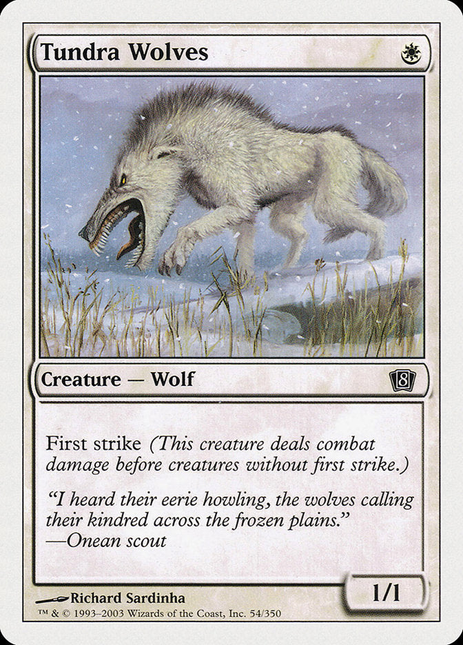 Tundra Wolves [Eighth Edition] | Card Citadel