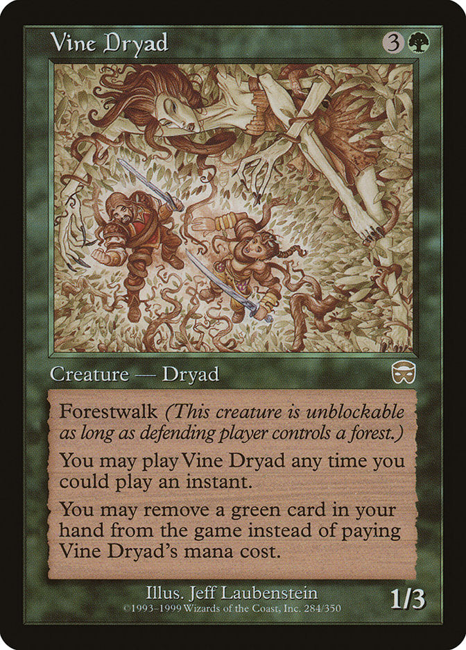 Vine Dryad [Mercadian Masques] | Card Citadel