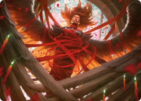 Sigarda's Imprisonment Art Card [Innistrad: Crimson Vow Art Series] | Card Citadel