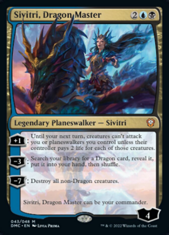 Sivitri, Dragon Master [Dominaria United Commander] | Card Citadel
