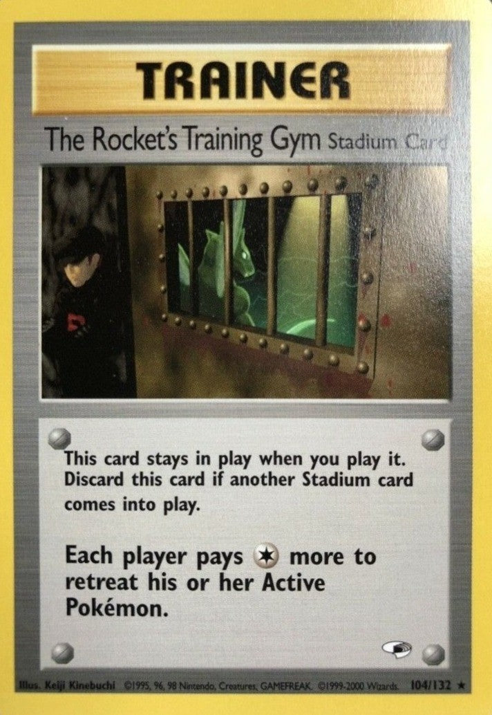 The Rocket's Training Gym (104/132) [Gym Heroes Unlimited] | Card Citadel