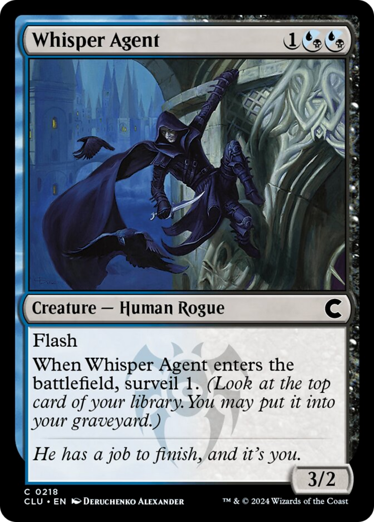 Whisper Agent [Ravnica: Clue Edition] | Card Citadel