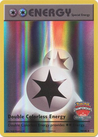 Double Colorless Energy (90/108) (NA International Championship Promo) [XY: Evolutions] | Card Citadel