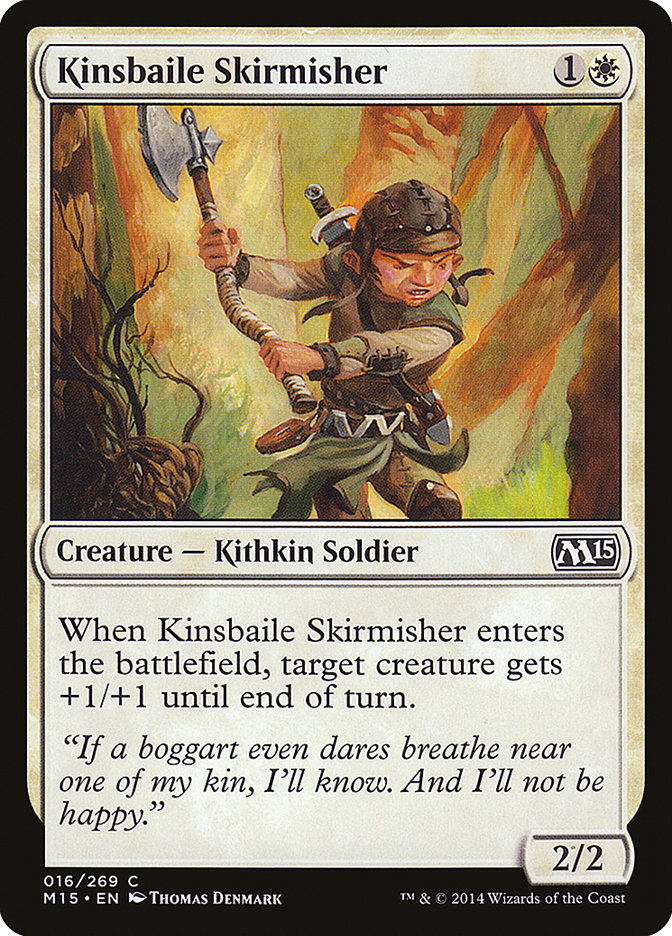 Kinsbaile Skirmisher [Magic 2015] | Card Citadel