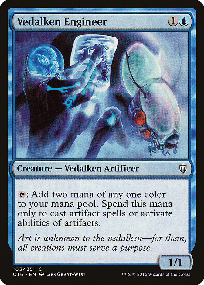 Vedalken Engineer [Commander 2016] | Card Citadel