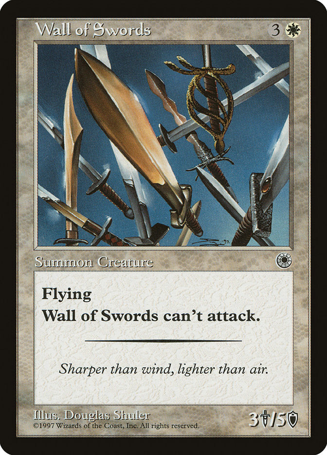 Wall of Swords [Portal] | Card Citadel