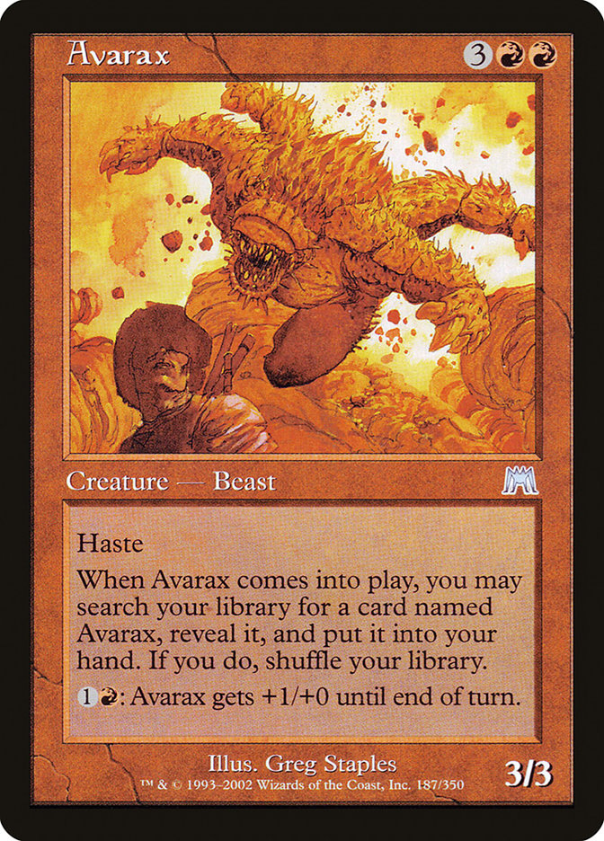 Avarax [Onslaught] | Card Citadel