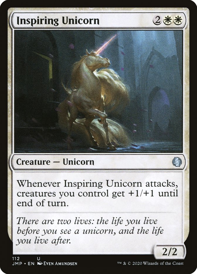 Inspiring Unicorn [Jumpstart] | Card Citadel