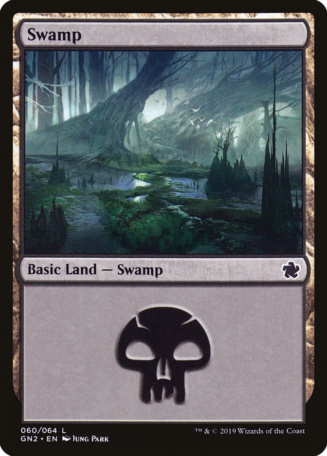 Swamp (60) [Game Night 2019] | Card Citadel