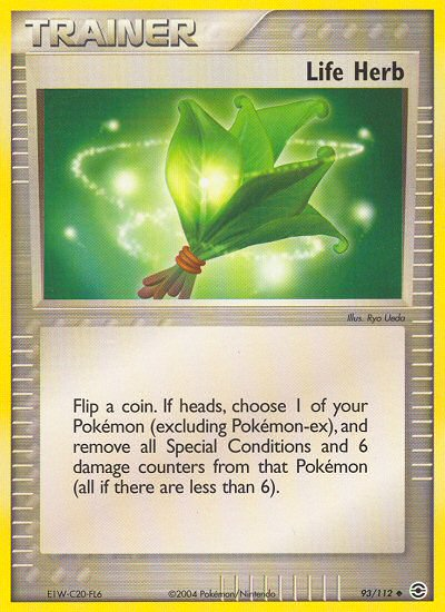Life Herb (93/112) [EX: FireRed & LeafGreen] | Card Citadel