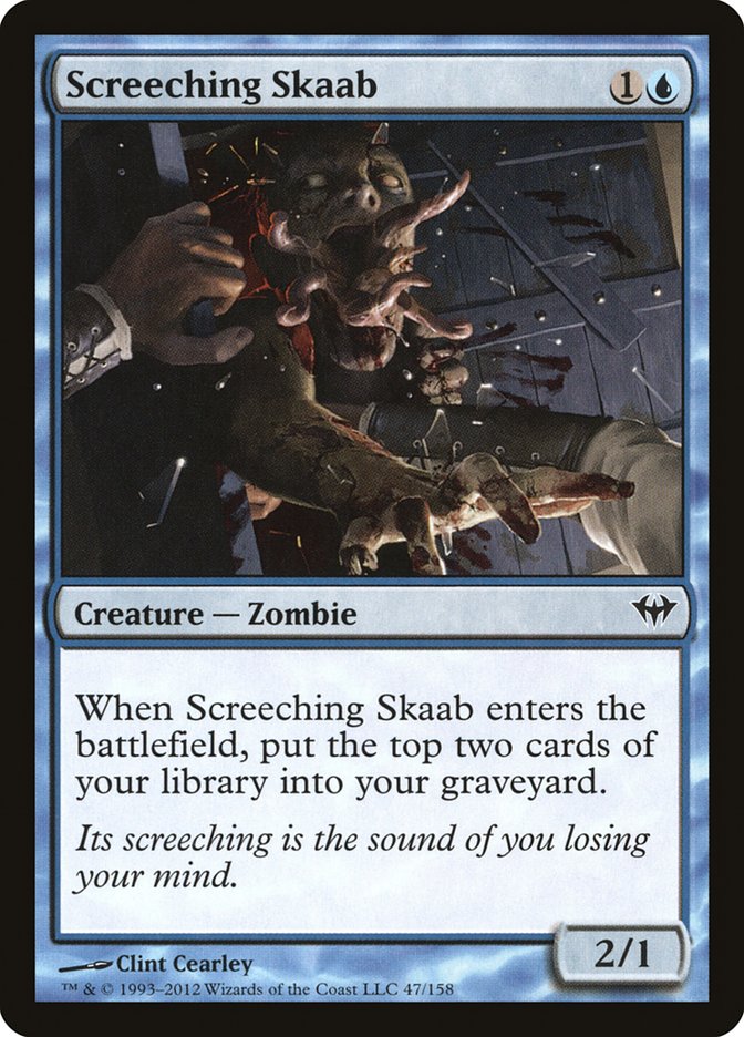 Screeching Skaab [Dark Ascension] | Card Citadel