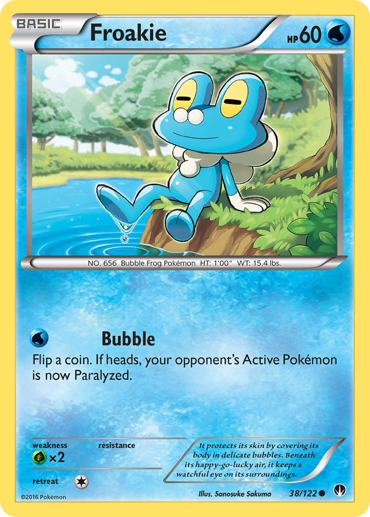 Froakie (38/122) [XY: BREAKpoint] | Card Citadel