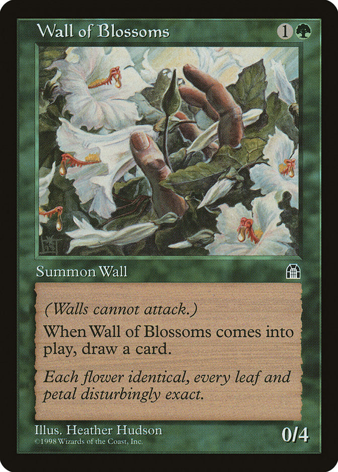 Wall of Blossoms [Stronghold] | Card Citadel
