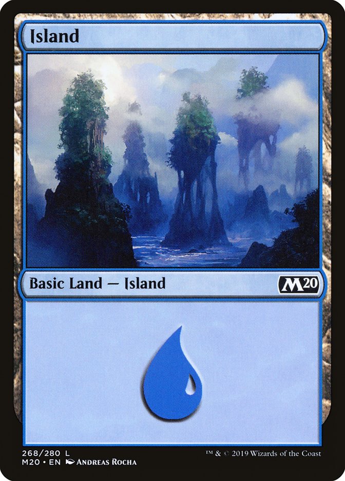 Island (#268) [Core Set 2020] | Card Citadel