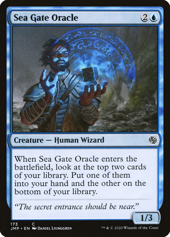 Sea Gate Oracle [Jumpstart] | Card Citadel