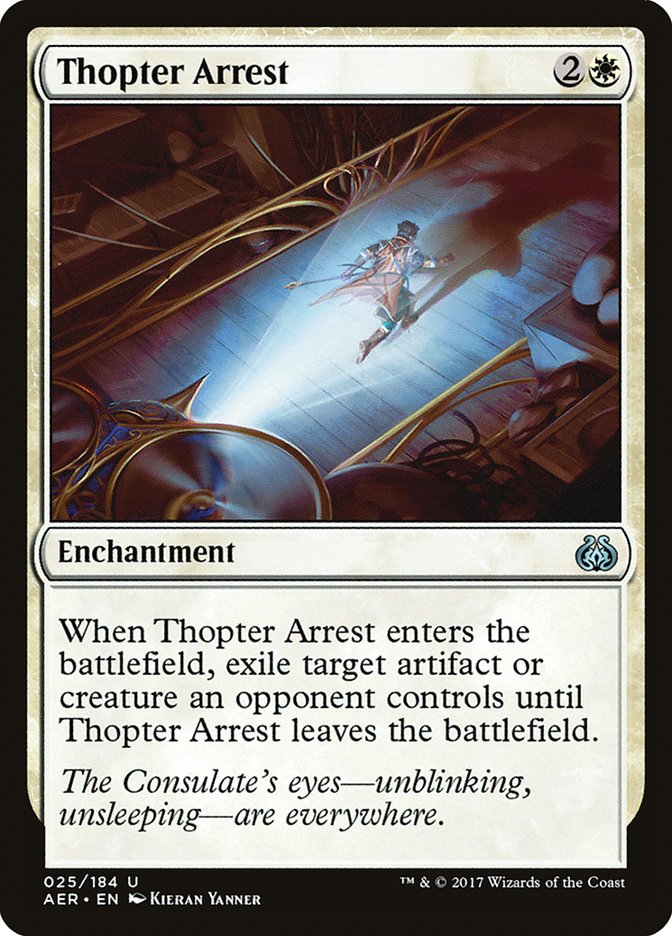 Thopter Arrest [Aether Revolt] | Card Citadel