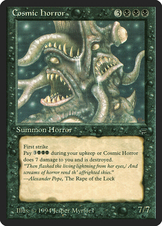 Cosmic Horror [Legends] | Card Citadel