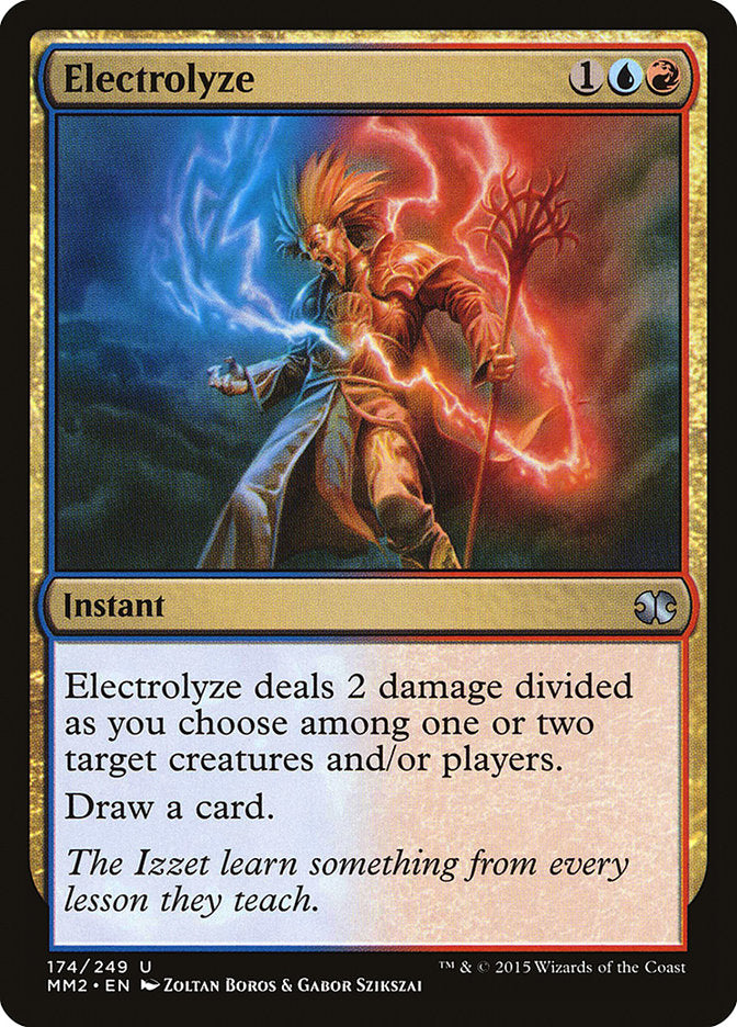 Electrolyze [Modern Masters 2015] | Card Citadel