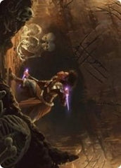 Dogged Pursuit Art Card [Kaldheim: Art Series] | Card Citadel