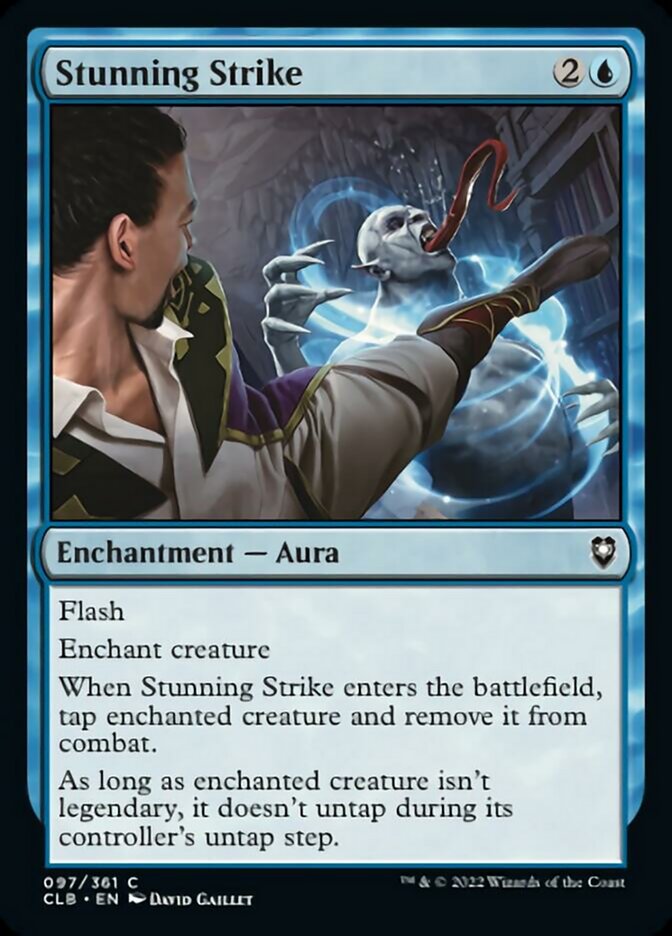 Stunning Strike [Commander Legends: Battle for Baldur's Gate] | Card Citadel