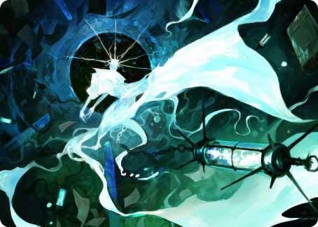 Thirst for Discovery Art Card [Innistrad: Crimson Vow Art Series] | Card Citadel