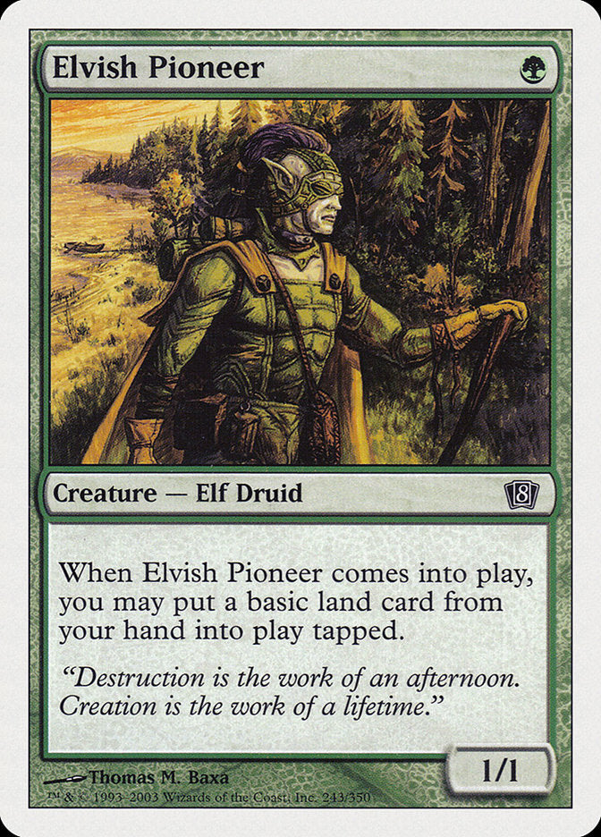 Elvish Pioneer [Eighth Edition] | Card Citadel