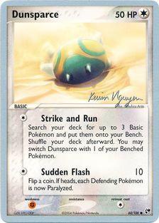 Dunsparce (60/100) (Team Rushdown - Kevin Nguyen) [World Championships 2004] | Card Citadel