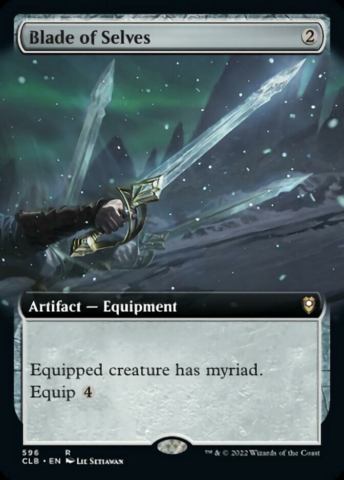 Blade of Selves (Extended Art) [Commander Legends: Battle for Baldur's Gate] | Card Citadel