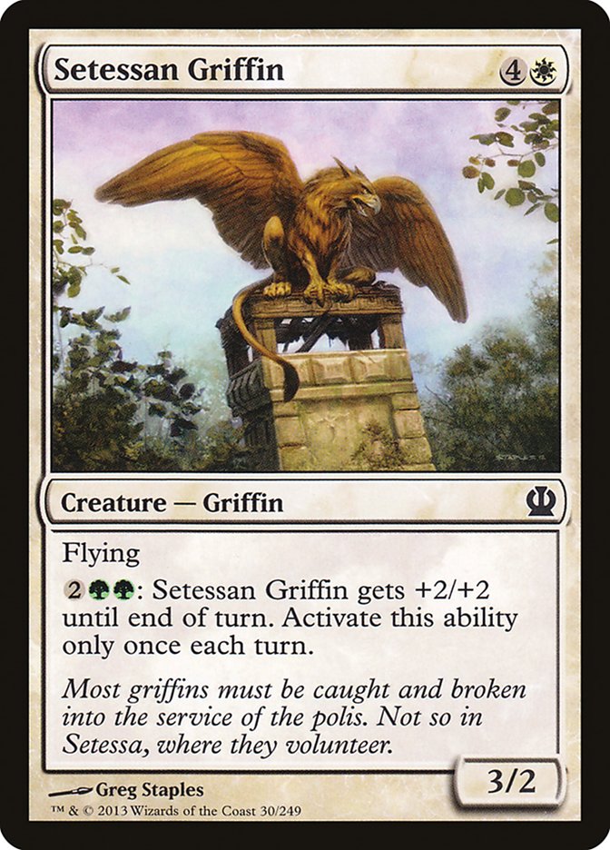 Setessan Griffin [Theros] | Card Citadel