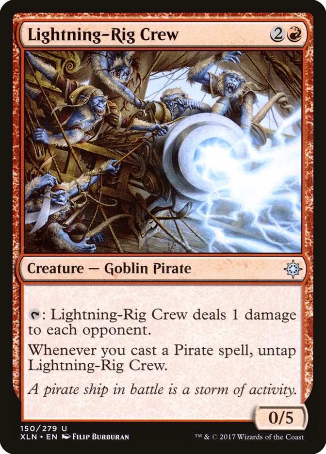 Lightning-Rig Crew [Ixalan] | Card Citadel