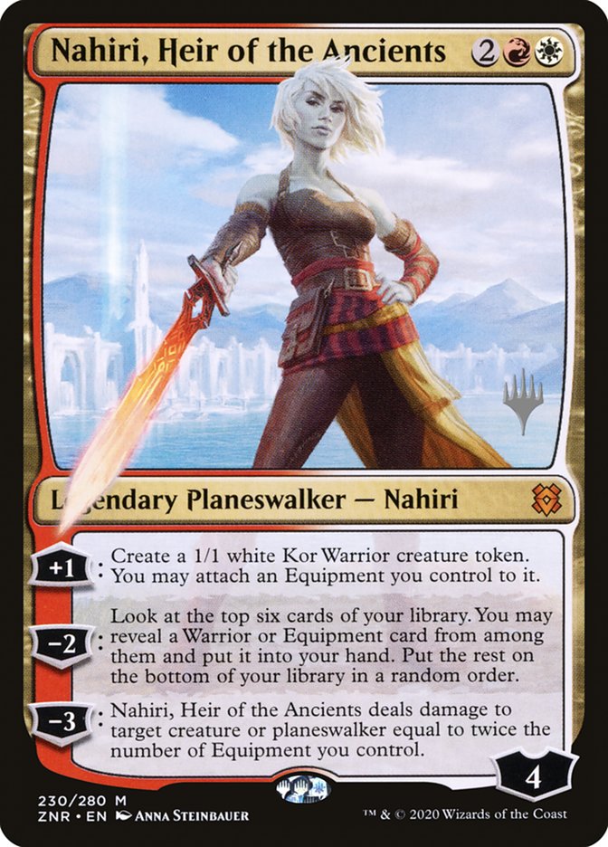 Nahiri, Heir of the Ancients (Promo Pack) [Zendikar Rising Promos] | Card Citadel