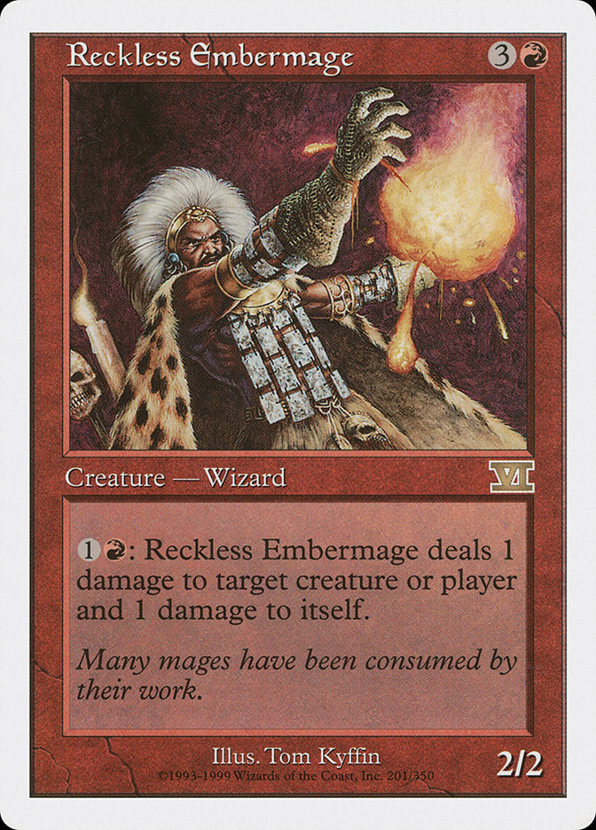 Reckless Embermage [Classic Sixth Edition] | Card Citadel