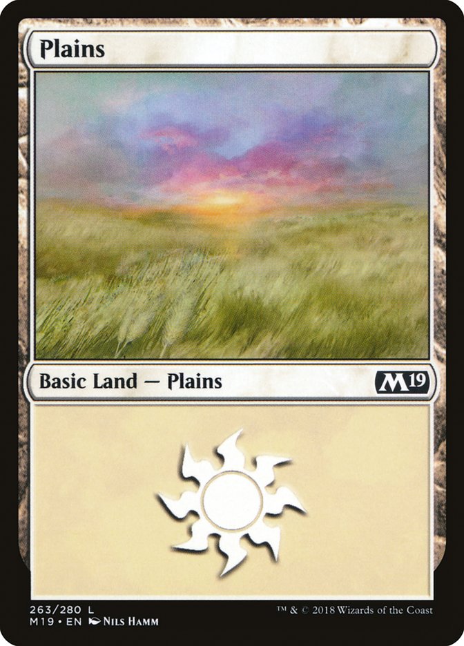 Plains [Core Set 2019] | Card Citadel