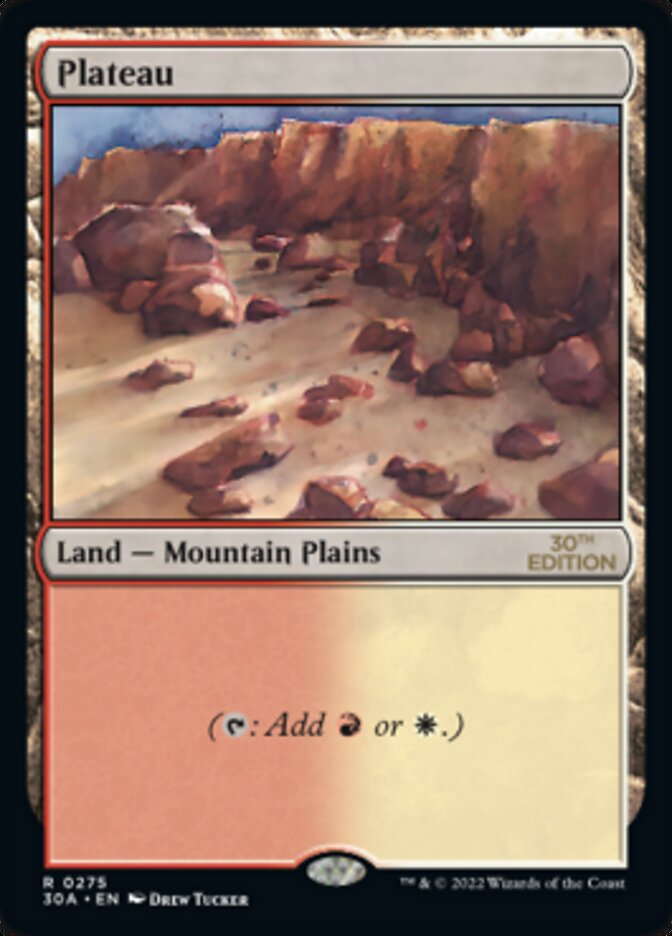 Plateau [30th Anniversary Edition] | Card Citadel