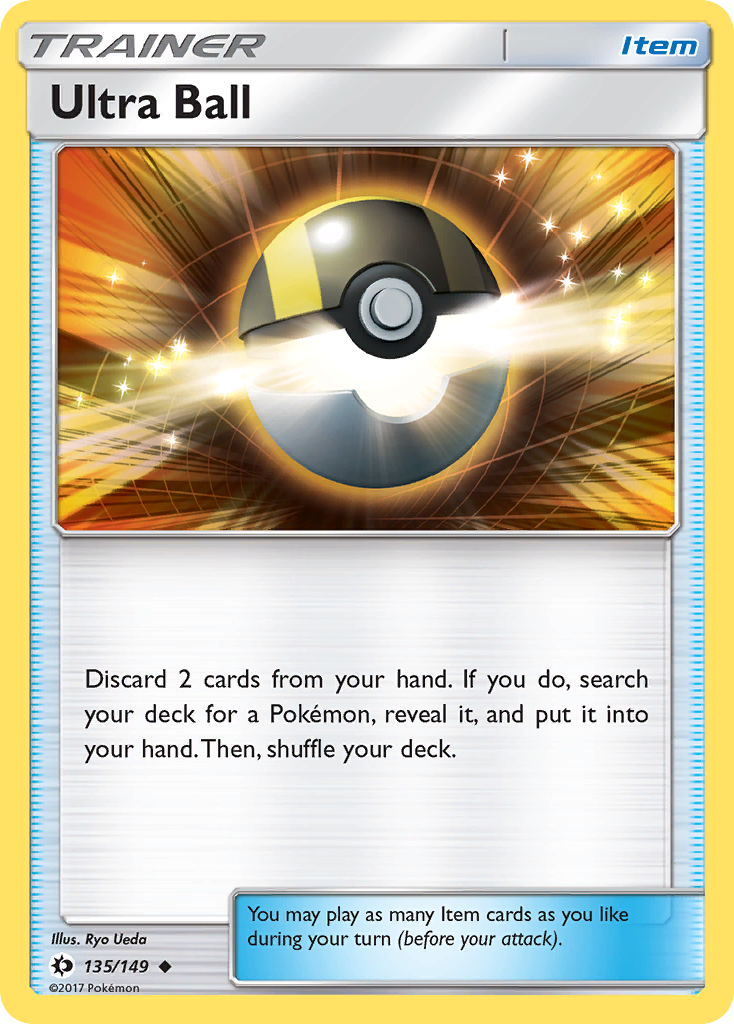 Ultra Ball (135/149) [Sun & Moon: Base Set] | Card Citadel