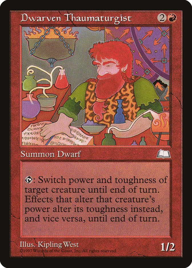 Dwarven Thaumaturgist [Weatherlight] | Card Citadel