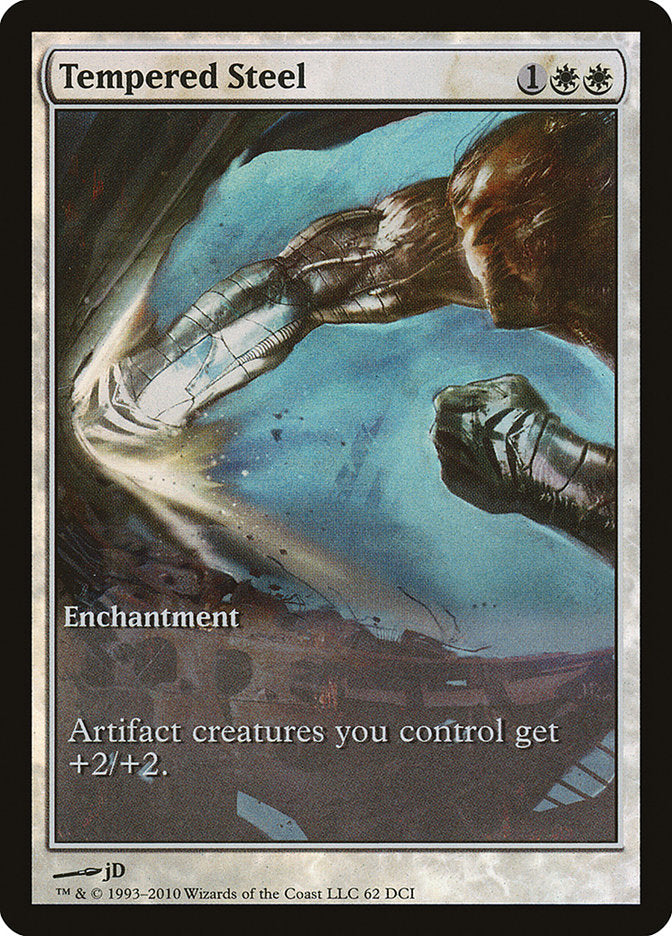 Tempered Steel [Scars of Mirrodin Promos] | Card Citadel