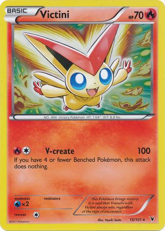 Victini (15/101) (Jumbo Card) [Black & White: Noble Victories] | Card Citadel