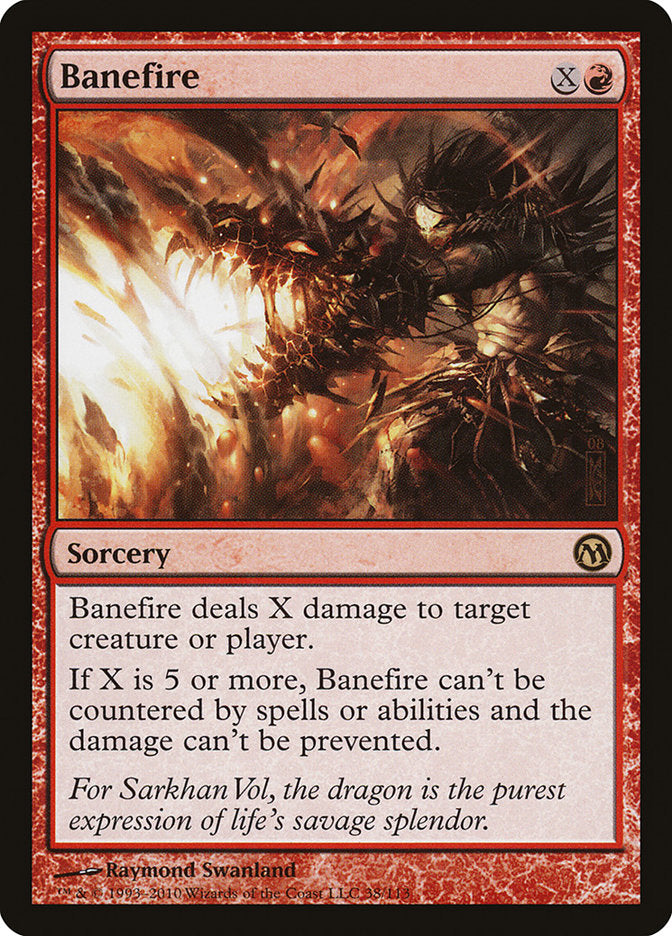 Banefire [Duels of the Planeswalkers] | Card Citadel