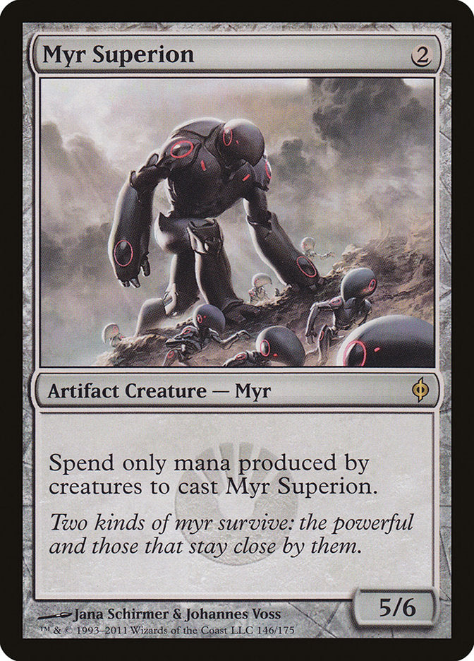 Myr Superion [New Phyrexia] | Card Citadel