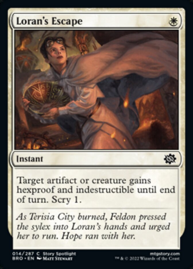 Loran's Escape [The Brothers' War] | Card Citadel