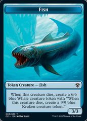 Beast (010) // Fish Token [Commander 2021 Tokens] | Card Citadel