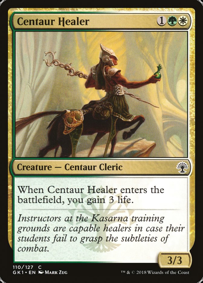 Centaur Healer [GRN Guild Kit] | Card Citadel