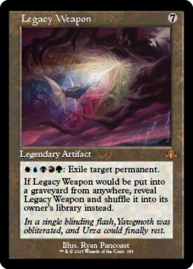 Legacy Weapon (Retro) [Dominaria Remastered] | Card Citadel