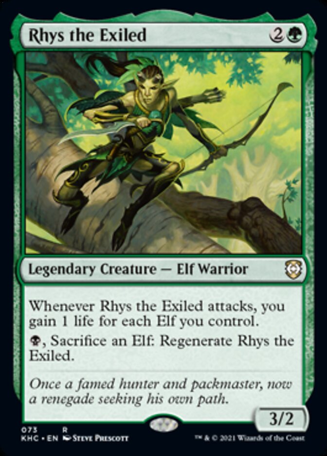 Rhys the Exiled [Kaldheim Commander] | Card Citadel