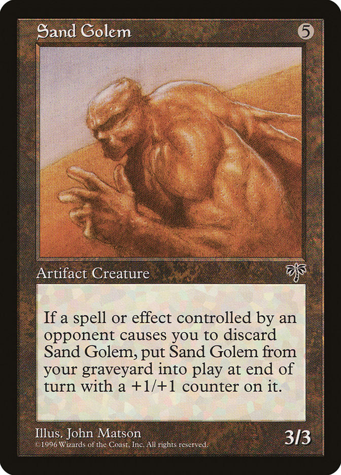 Sand Golem [Mirage] | Card Citadel