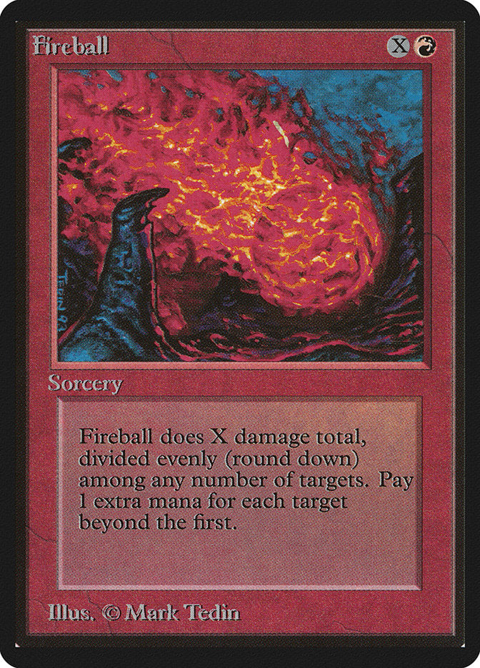 Fireball [Limited Edition Beta] | Card Citadel