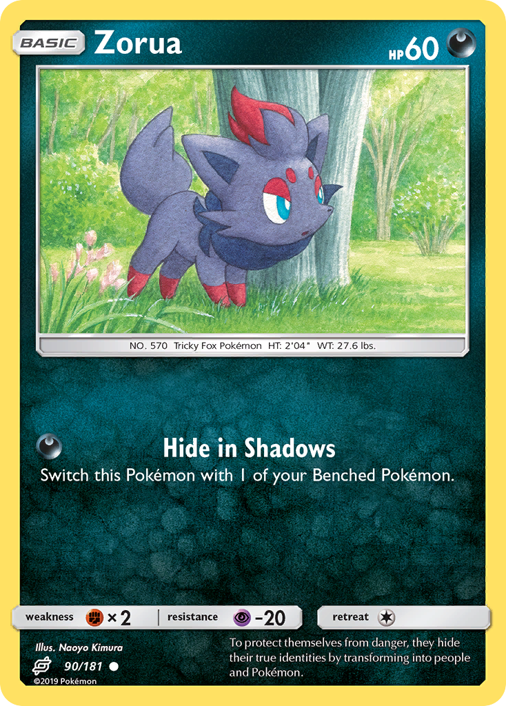 Zorua (90/181) [Sun & Moon: Team Up] | Card Citadel